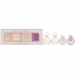Bvlgari (L) 4 X 5ml Mini EDP Rose Goldea Blossom Delight + EDT Rose Goldea Blossom Delight + EDT Omnia Crystalline + EDT Omni ...