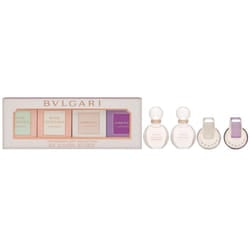 Bvlgari (L) 4 X 5ml Mini EDP Rose Goldea Blossom Delight + EDT Rose Goldea Blossom Delight + EDT Omnia Crystalline + EDT Omnia Amethyste