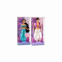Disney Store Featuring Princess Jasmine & Prince Aladdin 12" Dolls