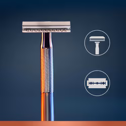 King C. Gillette Men's Double Edge Safety Razor Blades Pack of 10's Tainless Steel Blades Long lasting durability