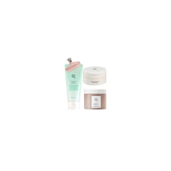Beauty of Joseon Daily Cleansing Trio | Nourishing Cleansing Balm, Purifying Green Plum Cleansing Foam & Detoxifying Red Bean Pore Mask - 340ml