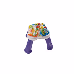 VTech Play and Learn Baby Activity Table, Baby Play Centre, Educational Musical Toy with Shape Sorting, Sound Toy From 6 Mont ...