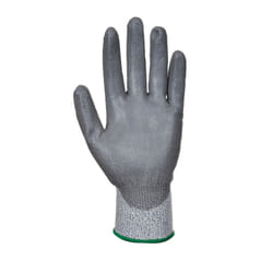 Portwest MR Cut PU Palm Glove, Color: Grey, Size: L, A622G7RL