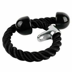 Bicep Tricep Ropes Pull Down Rope Cable Attachment Handle Bodybuilding