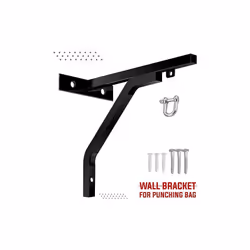 Punch Bag Wall Bracket Standard Boxing Bag Wall Mount Heavy (18")