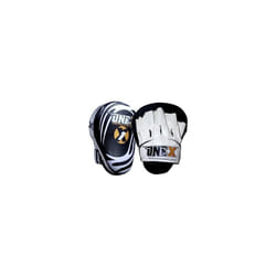 Boxing Focus Pads Punching Mitts Punch Curved Pads - BLACK / WHITE