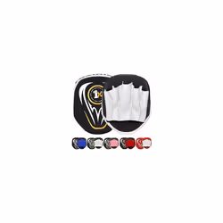 Boxing Focus Pads Punching Mitts Punch Pads - White/Black