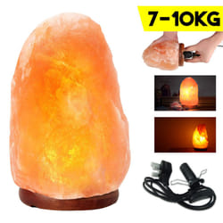 SALT LAMP HIMALAYAN PINK SALT ROCK CRYSTAL LAMP PURE - 7-10KG