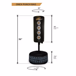 Kids Free Standing Boxing Punch Bag Stand MMA Kick Martial Arts Gym