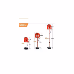 Basketball Hoop Stand Goal Net Kids Sports Adjustable 2024