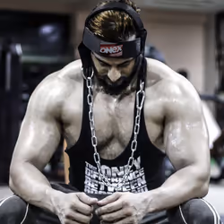 Head Harness Weight Lifting Training Neck Strengthener Workout Gym Blk