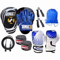Adult Focus Pads MMA Hook & Jabs Punching Gloves Boxing Training Set