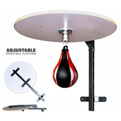 Adult Platform With Boxing Speed Ball Swivel Stand Workout Fitness