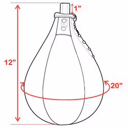 Heavy Duty Punching Bag SpeedBall Platform Boxing Swivel Stand Workout