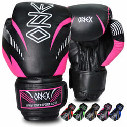 Junior Boxing Gloves MMA Sparring punching Gloves - Pink
