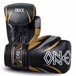 Junior Boxing Gloves MMA Sparring punching Gloves - Golden