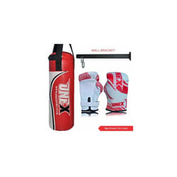 Kids Punch bag 40cm Children Play Boxing Set - Red