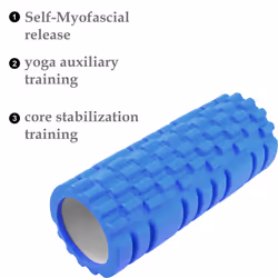 Yoga Massager Tool Trigger Point Back and Neck Blue.