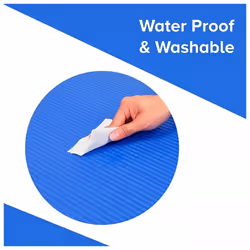 Yoga Mat 10mm Thick Gym Exercise Fitness Pilates Workout Mat