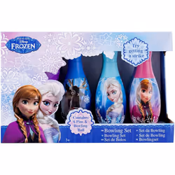 Sambro DFR-3017 Disney Frozen Bowling Set, Featuring Anna and Elsa