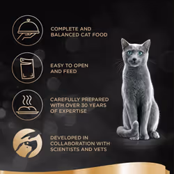 ) Sheba Select Slices Wet Cat Food for Adult Cats - Poultry Collection in Gravy (40x85g