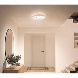 Artika Horizon 13-Inch LED Flush Mount featuring Adjustable Color Temperature