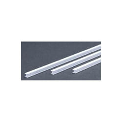 EverGreen EVG286 0.19 in. - 4.8 mm H Column Styrene Railroad Scratch Building Supply, Opaque White