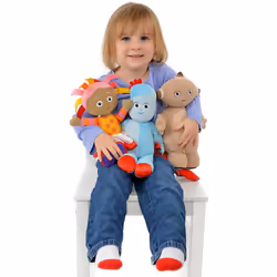 IN THE NIGHT GARDEN Large Iggle Piggle Fun Sounds Soft Toy