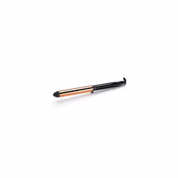 BaByliss Titanium Brilliance Waves wand, Lasting Effortless Waves, 28mm True-Titanium barrel, fast heat up, up to 210C , Blac ...