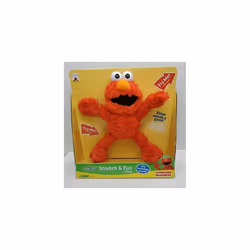 Sesame Street Elmo "Stretch & Fun" Plush Doll Interactive NEW