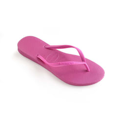 Havaianas Slim Flip Flops Women Summer Beach Pool Sandals in Hollywood Rose Fuchsia 4000030 0064 [UK 3/4 / BR 35/36]