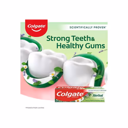 6 x 125ml Colgate Herbal Toothpaste EUCALYPTUS, CHAMOMILE, MYRRH & SAGE