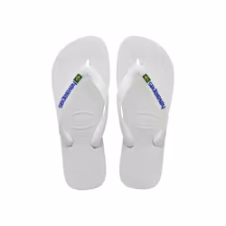 Havaianas Brasil Logo, Female, Adult, Flip-flops, White, Image, 43 - 44