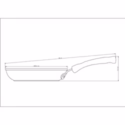 Tramontina Professional Non-Stick Frying Pan 20 cm - 1.0 l, 20888/020