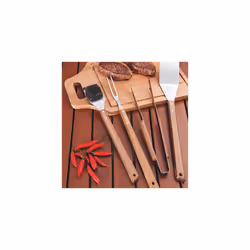 Tramontina 29810/142 Meat Tongs - Natural Wood