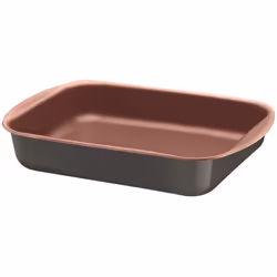 Tramontina Aluminum Roasting Pan Set, Copper