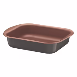 Tramontina Aluminum Roasting Pan Set, Copper