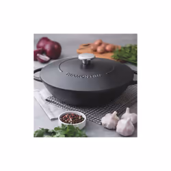 Tramontina Trento 32cm Enamel Cast Iron Wok