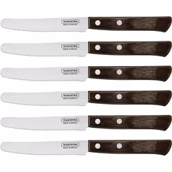 6 Pcs. Tomato/Table Knife Set - 11.5 cm Blade