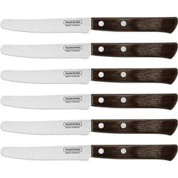 6 Pcs. Tomato/Table Knife Set - 11.5 cm Blade