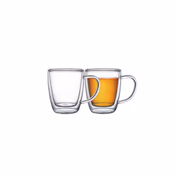 Tramontina Double Walled Cappuccino Glasses Pack Of 2
