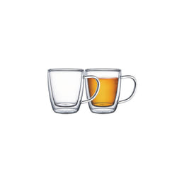 Tramontina Double Walled Cappuccino Glasses Pack Of 2