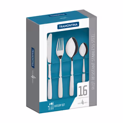 Tramontina Stainless Steel 16 Piece Cutlery Set