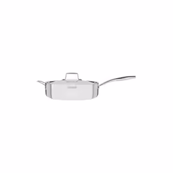 Tramontina Grano 30cm 3-ply Stainless Steel Deep Saute Pan with Lid