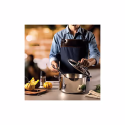 Tramontina Grano 24cm 3-ply Stainless Steel Deep Casserole