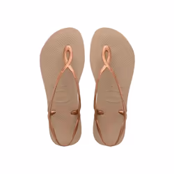 Havaianas Luna, Female, Adult, Flip-flops, Rose gold, Monochromatic, 39 - 40