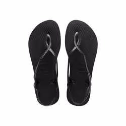 Havaianas Luna, Female, Adult, Flip-flops, Black, Monochromatic, 37 - 38