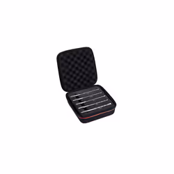 SDS Plus Drill Bit Kit - 5 Piece KBPXK05 PGM Approved Carbide Tip 4 Point Flute Hammer Drill Bit Set - For Concrete Masonry S ...