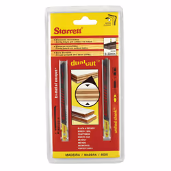 Starrett Unique 9-19TPI Curved Wood Dual Cutting Jigsaw Blade - 100mm (2 Pack) (SA384)