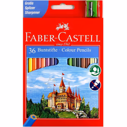 Faber-Castell 36 Colour Eco Pencils 120136